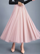 A - Line Skirt Mid Length Skirt - ElegantAlpha®