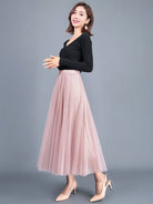 A - Line Skirt Mid Length Skirt - ElegantAlpha®