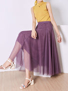 A - Line Skirt Mid Length Skirt - ElegantAlpha®