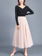 A - Line Skirt Mid Length Skirt - ElegantAlpha®