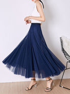 A - Line Skirt Mid Length Skirt - ElegantAlpha®