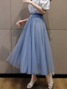 A - Line Skirt Mid Length Skirt - ElegantAlpha®