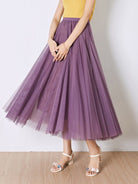 A - Line Skirt Mid Length Skirt - ElegantAlpha®