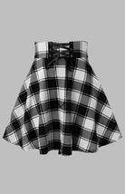 A - Type Plaid Print Skirt - ElegantAlpha®