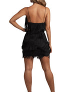 Backless Deep V Neck Dress - ElegantAlpha®