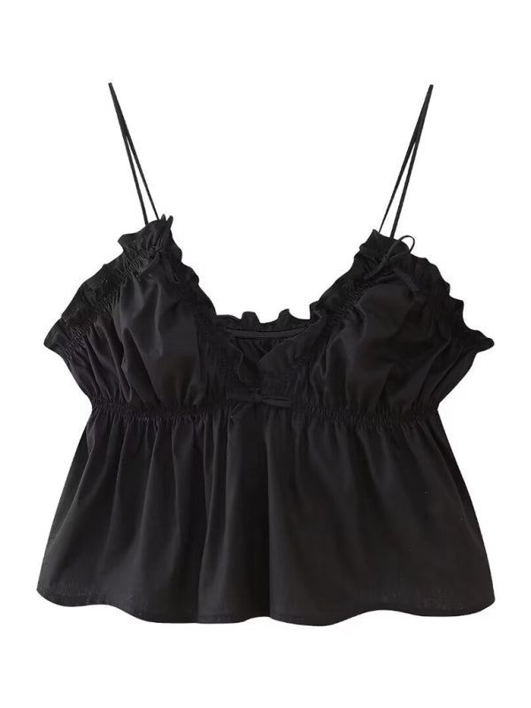 Bow camisole top - ElegantAlpha