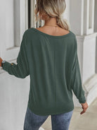 Button Long Sleeve T - Shirt - ElegantAlpha®