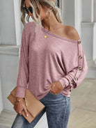 Button Long Sleeve T - Shirt - ElegantAlpha®