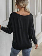 Button Long Sleeve T - Shirt - ElegantAlpha®