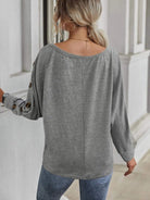 Button Long Sleeve T - Shirt - ElegantAlpha®