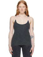 Camisole with Padded Ribbed Knit Top - ElegantAlpha