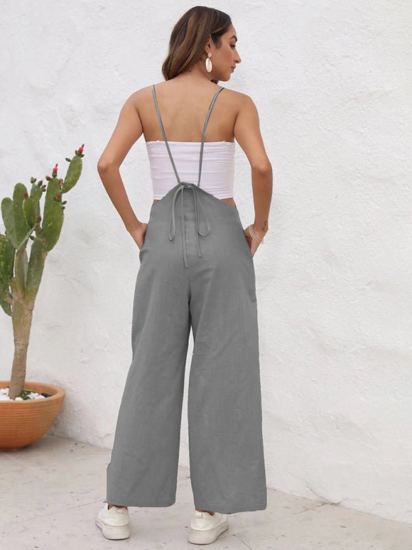 Casual suspender trousers - ElegantAlpha