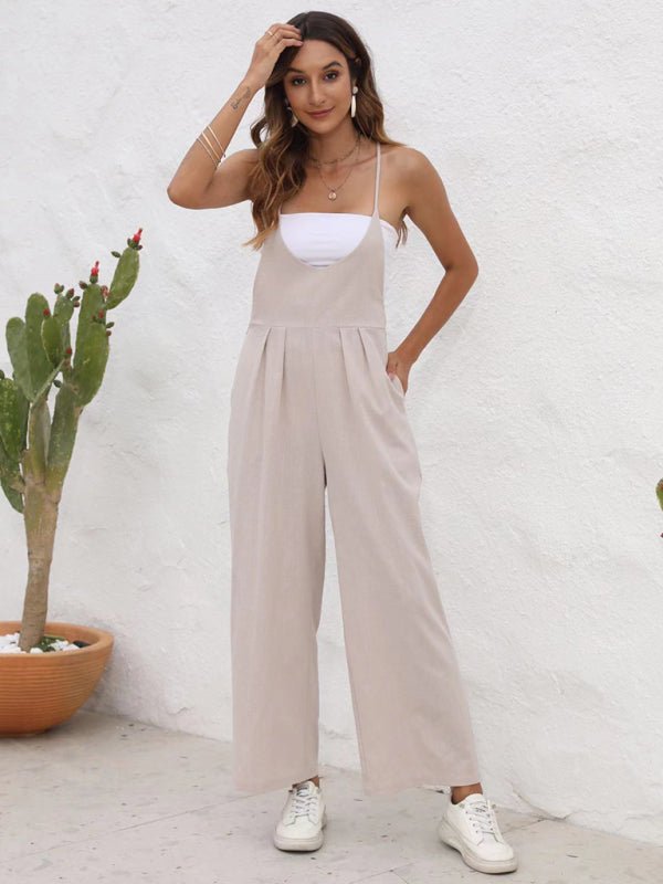 Casual suspender trousers - ElegantAlpha