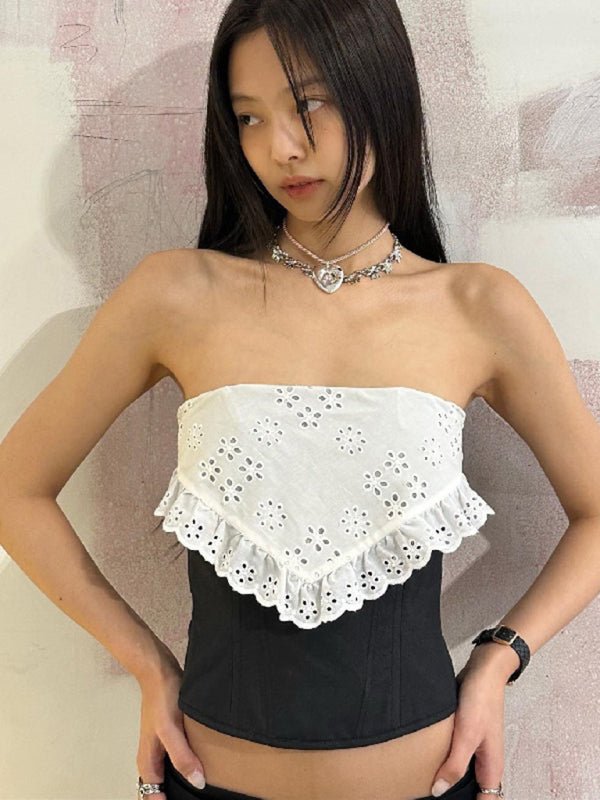 Crochet pattern tube top - ElegantAlpha