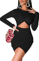 Cropped Navel Dress - ElegantAlpha®