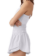 Cross One - Piece Tennis Skirt Yoga jumpsuit - ElegantAlpha