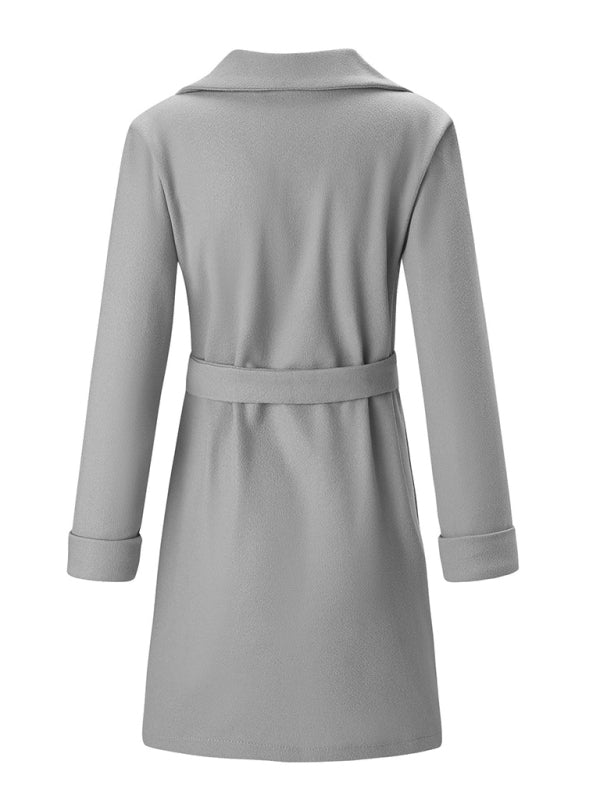 Elegant Classy Collared Overcoat - ElegantAlpha®