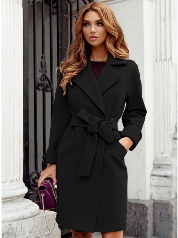 Elegant Classy Collared Overcoat - ElegantAlpha®