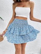 Floral Short Skirt - ElegantAlpha®