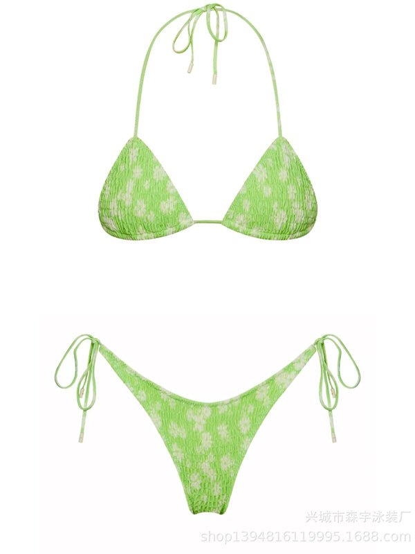 Floral underwire bikini - ElegantAlpha®