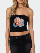 Flower print top - ElegantAlpha