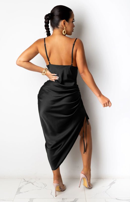 Halter Top Long Dress - ElegantAlpha®