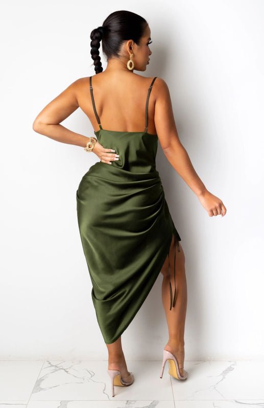 Halter Top Long Dress - ElegantAlpha®