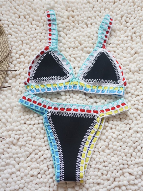 Handwoven bikini set - ElegantAlpha®