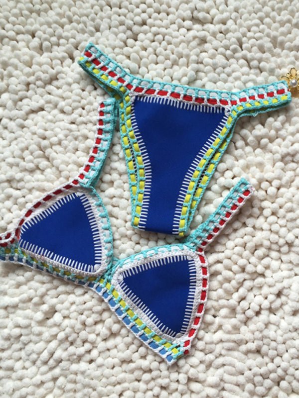 Handwoven bikini set - ElegantAlpha®