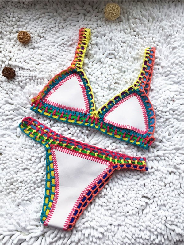 Handwoven bikini set - ElegantAlpha®