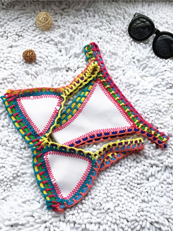 Handwoven bikini set - ElegantAlpha®