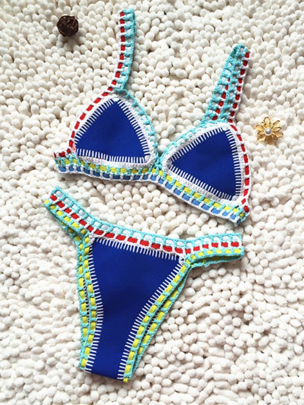 Handwoven bikini set - ElegantAlpha®