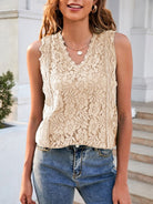 Hollow Lace Knitted Top - ElegantAlpha