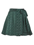 High Waist Tie Skirt Chiffon Satin Wrap Skirt - ElegantAlpha®