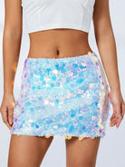 Irregular size sequined skirt - ElegantAlpha®