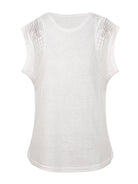 Knitted Lace Hollow Stitching Dolman Sleeve Top - ElegantAlpha®