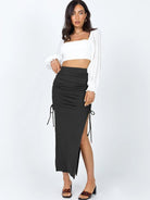 knitted slit slim fit hip skirt - ElegantAlpha®