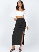 knitted slit slim fit hip skirt - ElegantAlpha®