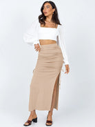 knitted slit slim fit hip skirt - ElegantAlpha®