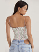 Lace Babes Camisole Fishbone Top - ElegantAlpha