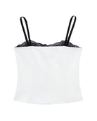 Lace patchwork bustier top - ElegantAlpha