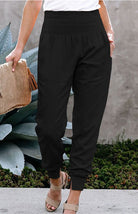 Ladies High Waist Slit Casual Pants - ElegantAlpha®