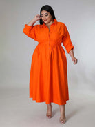 Long Sleeve Shirt Dresses - ElegantAlpha