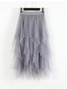 Mesh high waist mid - length fairy skirt - ElegantAlpha®