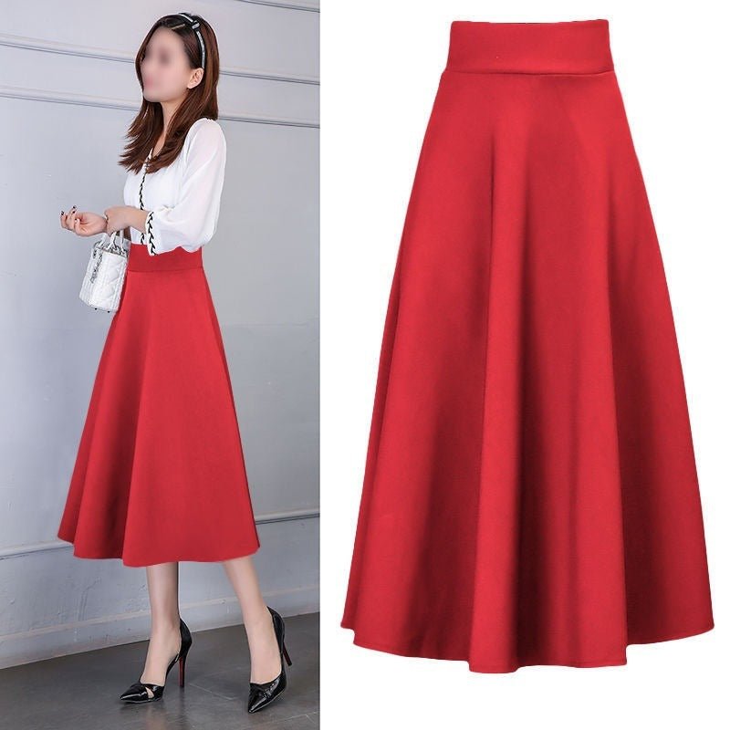 Mid - length skirt - ElegantAlpha®