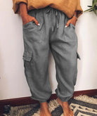 New Pocket Casual Pants Lace-Up Pants. - ElegantAlpha®