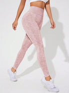 New washed frosted peach hip trousers - ElegantAlpha