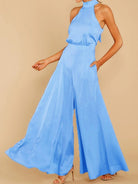 Off - the - shoulder high - waist jumpsuit - ElegantAlpha