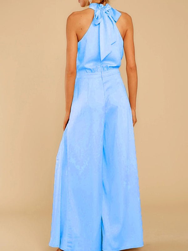 Off - the - shoulder high - waist jumpsuit - ElegantAlpha