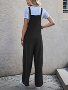 One - piece suspender straight trousers - ElegantAlpha